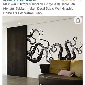 Octopus Wall Decals
